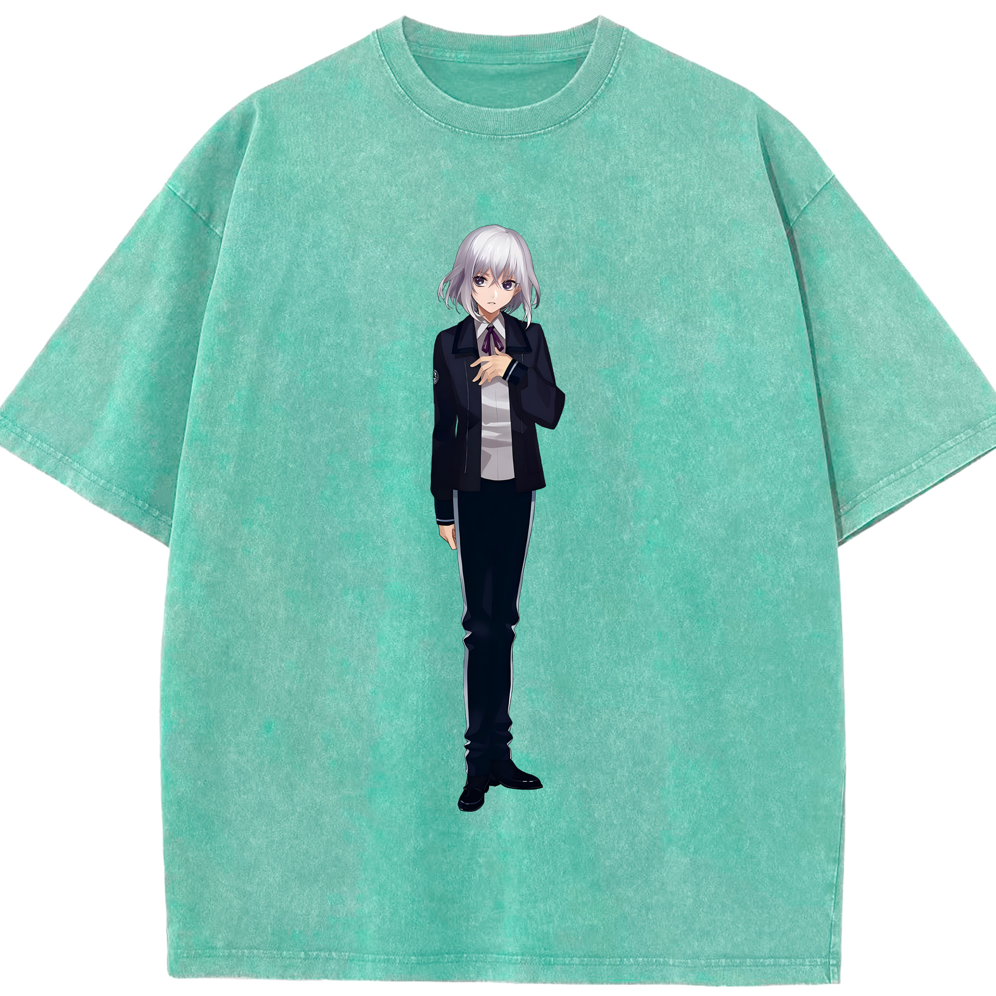 （画像用） 刀剣乱舞 Touken Ranbu 綿100% ヴィンテージ風 半袖Tシャツ（フロントプリント）